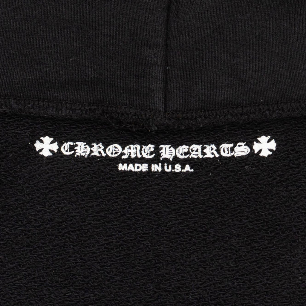 Chrome Hearts x Matty Boy USA Scroll Logo Hooded Sweatshirt Black Multi Pre-Owned