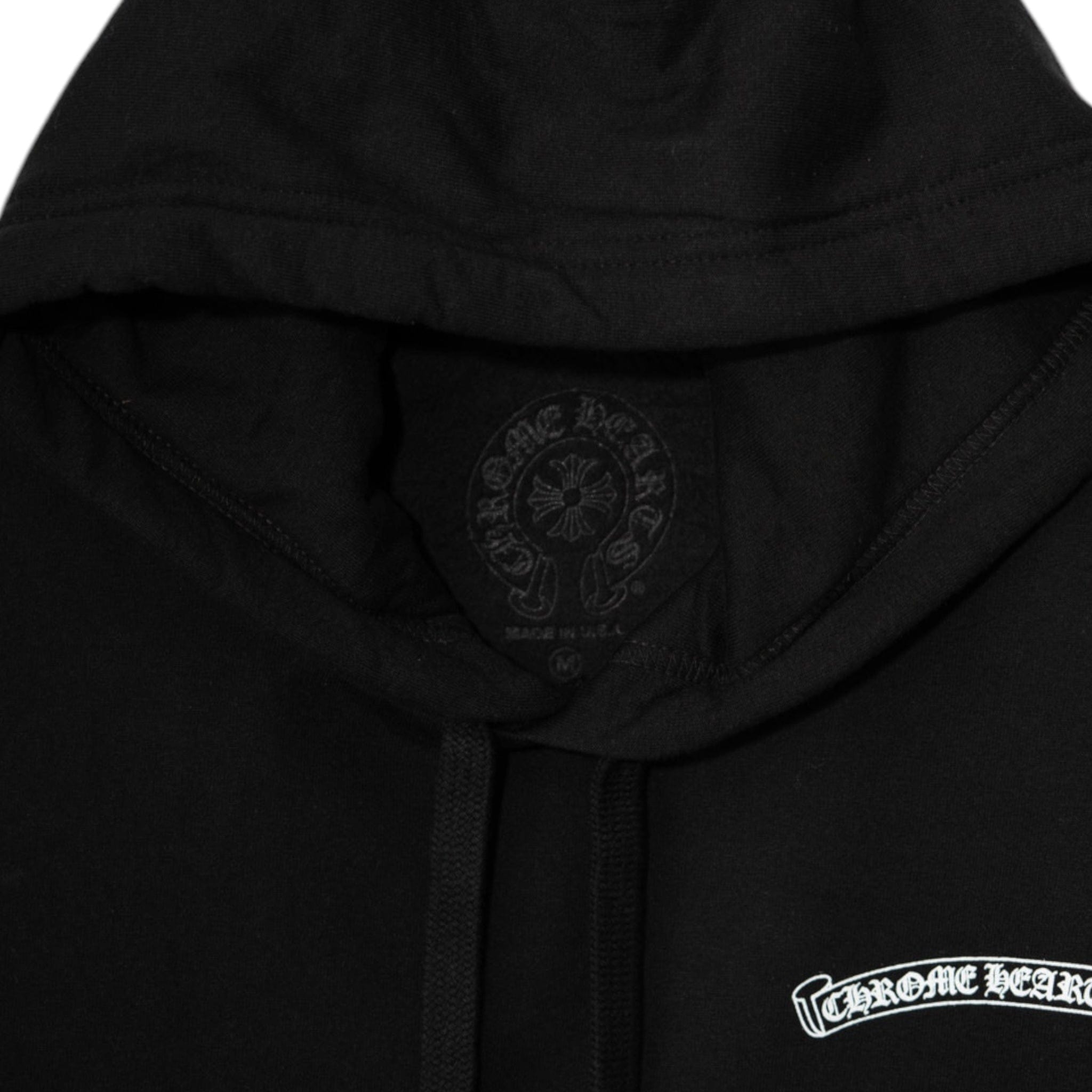 Chrome Hearts x Marina Abramovic Logo Hooded Sweatshirt Black Multi