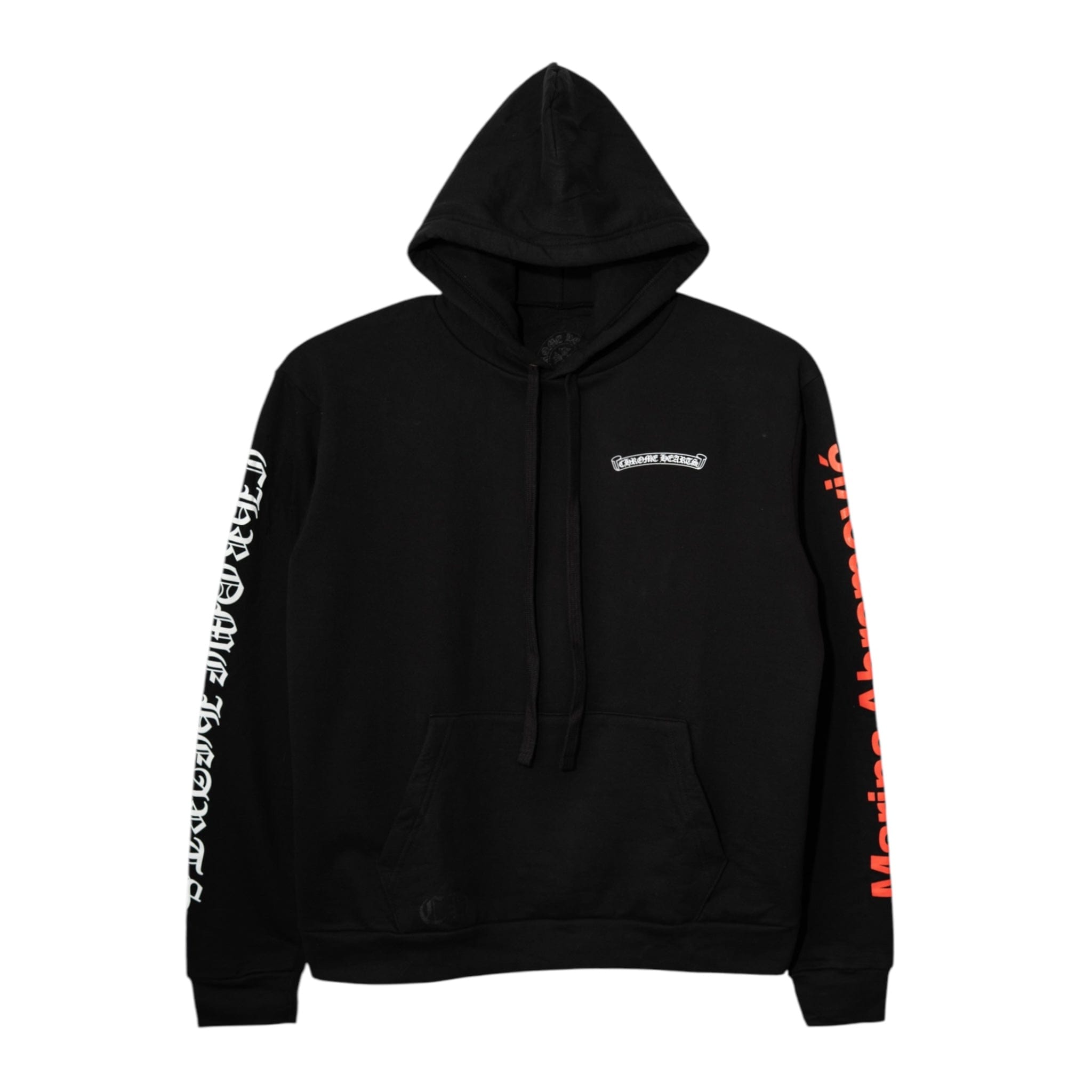 Chrome Hearts x Marina Abramovic Logo Hooded Sweatshirt Black Multi