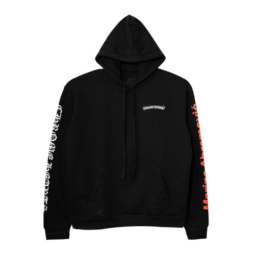 Chrome Hearts x Marina Abramovic Logo Hooded Sweatshirt Black Multi