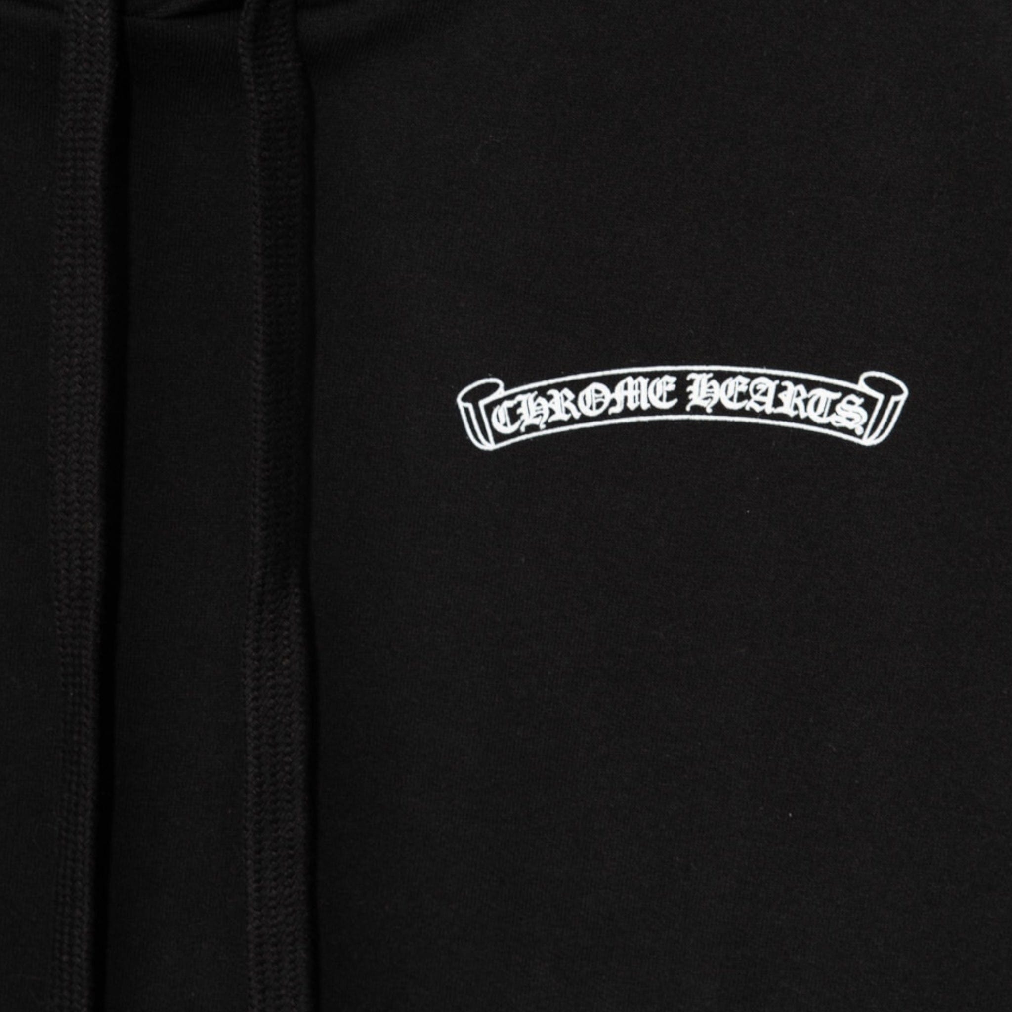 Chrome Hearts x Marina Abramovic Logo Hooded Sweatshirt Black Multi