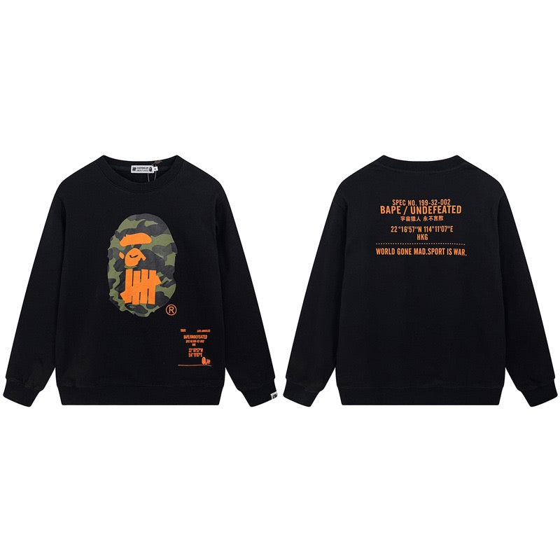 A BATHING APE Graphic Crewneck Sweatshirt