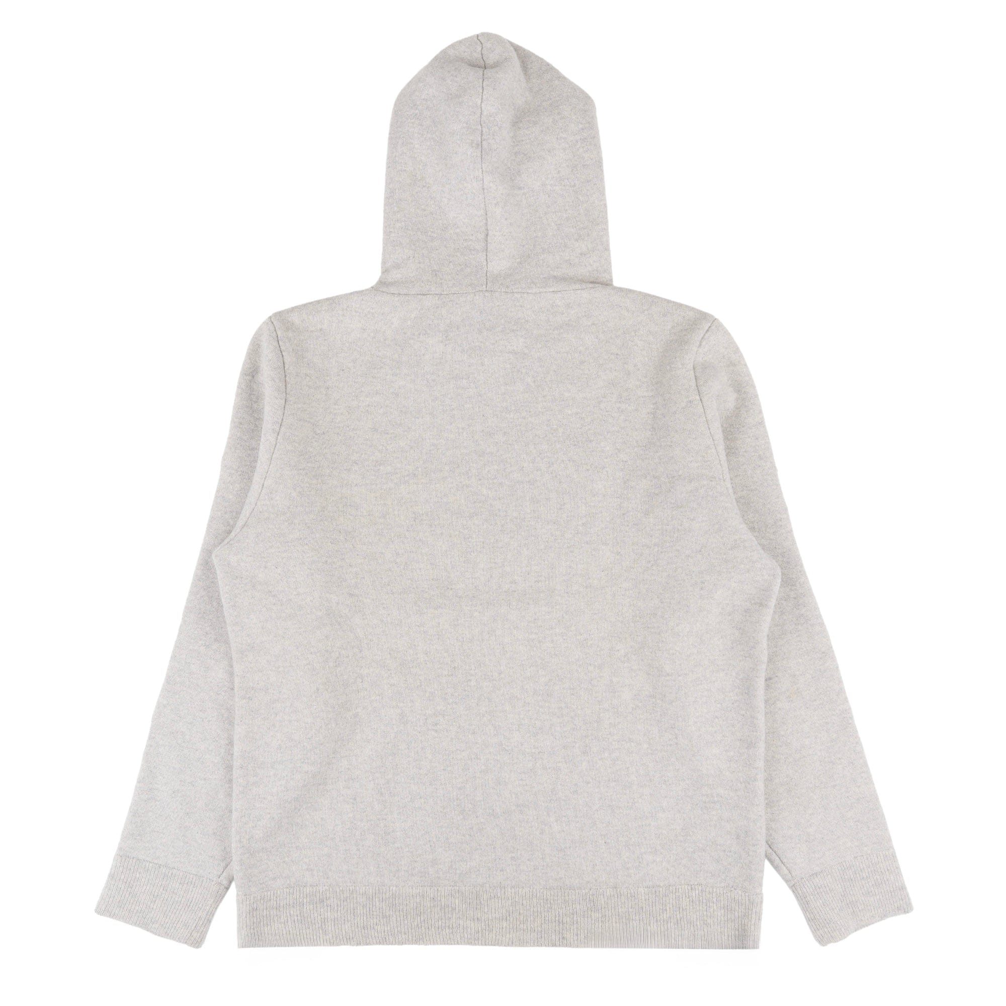 Chrome Hearts Life Sentence Embroidered Logo Cashmere Hooded Sweatshirt Grey Black
