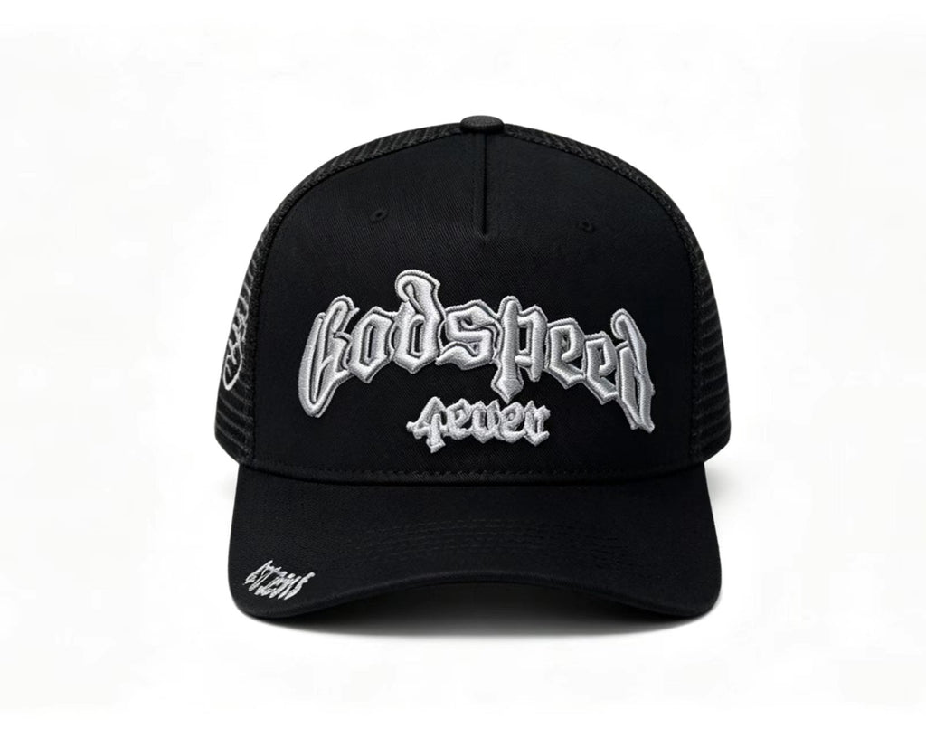 Godspeed Forever Trucker 3M Reflective Hat Black