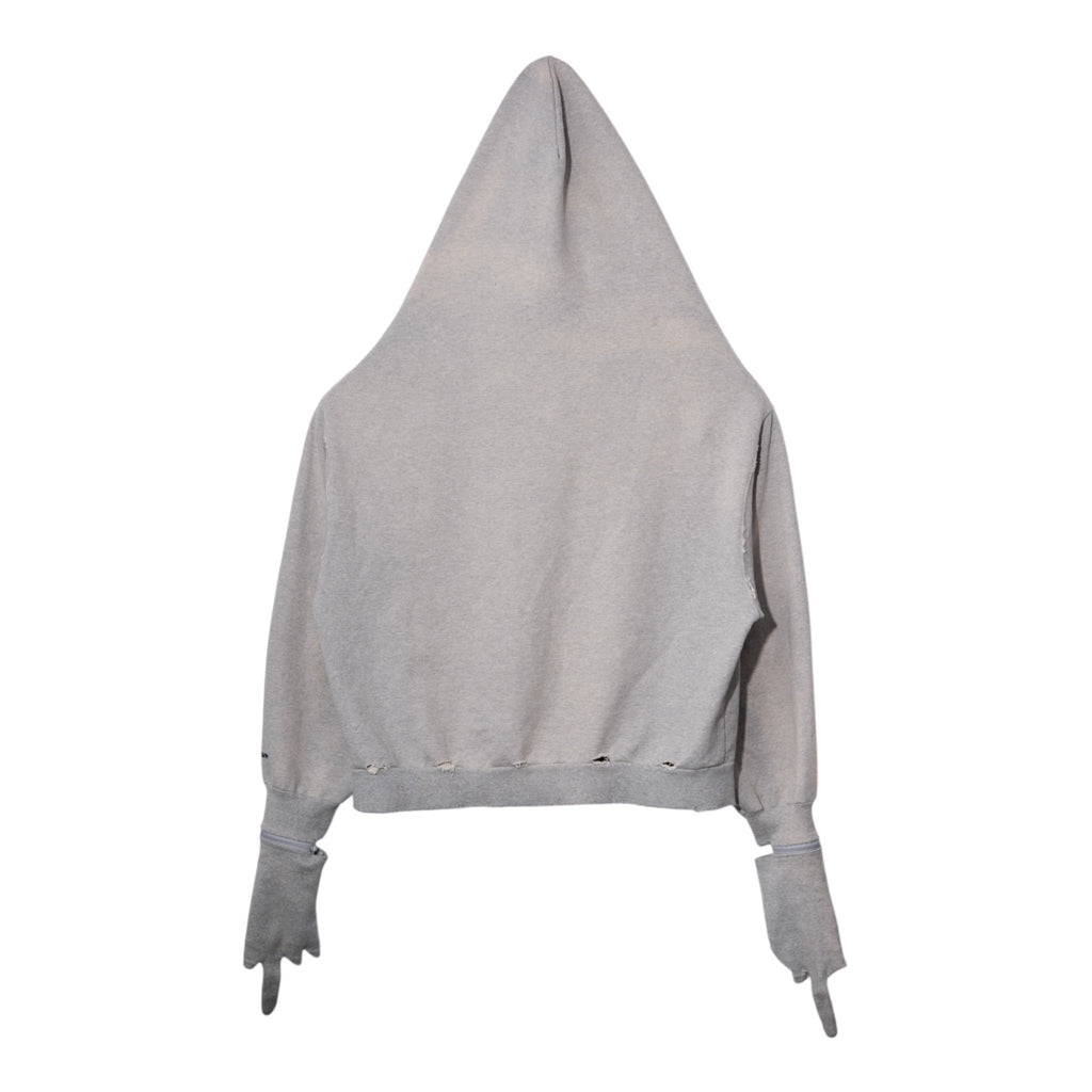 Project G/R Zygon Zip Up Hooded Sweatshirt Grey