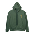 Chrome Hearts Shoulder Logo Hooded Sweatshirt Green Gold