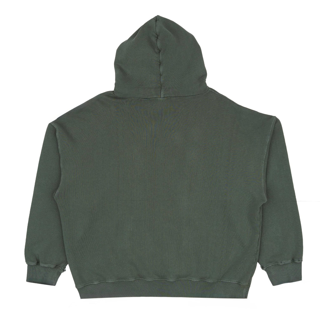 Enfants Riches Déprimés Sweet Surrender Of Alice Logo Hooded Sweatshirt Faded Green White
