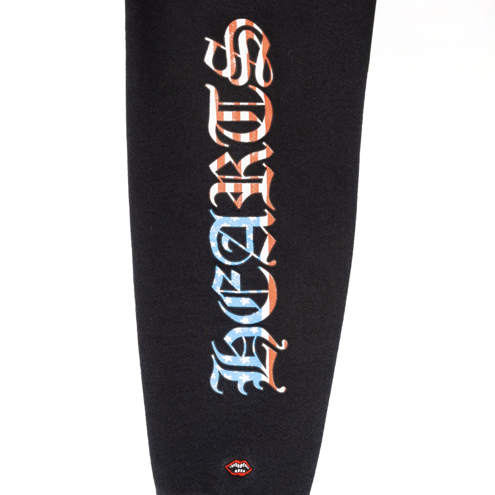 Chrome Hearts x Matty Boy USA Scroll Logo Hooded Sweatshirt Black Multi Pre-Owned