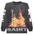 Saint Michael x PayMoney Long Sleeve Tee Shirt Black