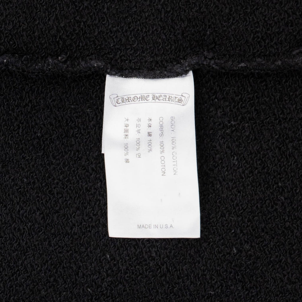 Chrome Hearts x Matty Boy USA Scroll Logo Hooded Sweatshirt Black Multi Pre-Owned