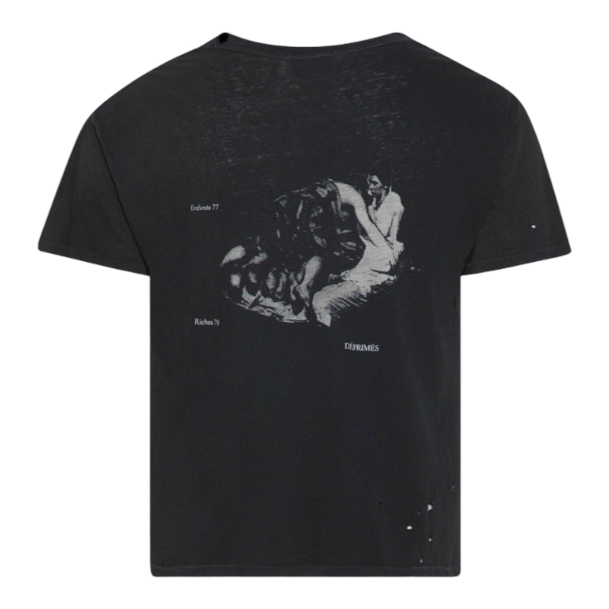 Enfants Riches Déprimés Dans LA Pendaison Photo Short Sleeve Tee Shirt Black Multi
