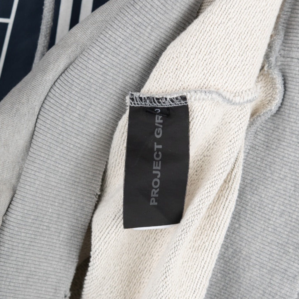 Project G/R God Versus Prayers Hooded Sweatshirt Grey