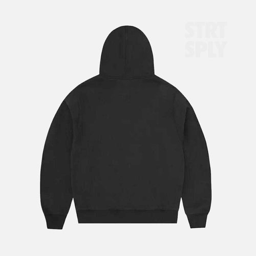 Corteiz RTW Lion Boxy Zip Hoodie - Black