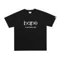 BAPE Style Lettering Logo Short-Sleeve Tee - Black