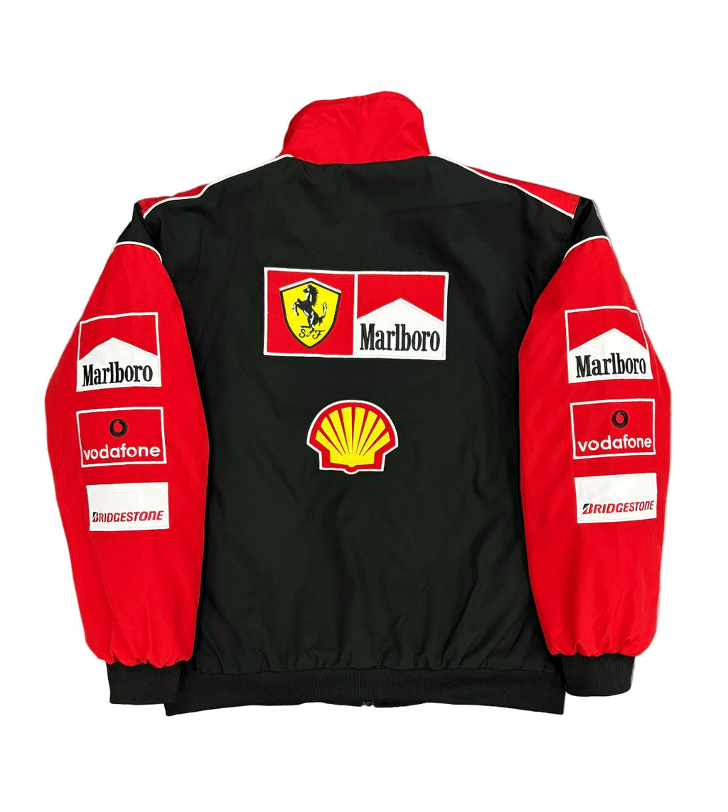 F1 Marlboro x Ferrari Embroidered Vintage Racing Jacket