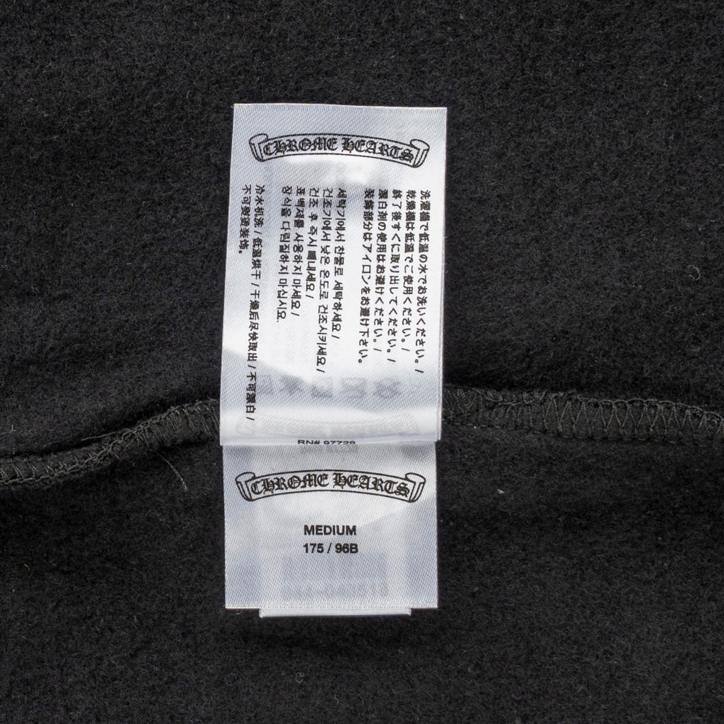 Chrome Hearts x Deadly Doll Online Exclusive Plus Logo Hooded Sweatshirt Black Pink Multi