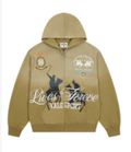 Vale Forever Vanderbilt Zip Up Hoodie Brown