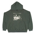 Enfants Riches Déprimés Sweet Surrender Of Alice Logo Hooded Sweatshirt Faded Green White