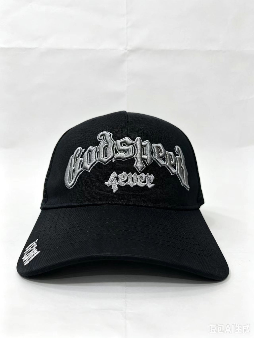 Godspeed Forever Trucker 3M Reflective Hat Black