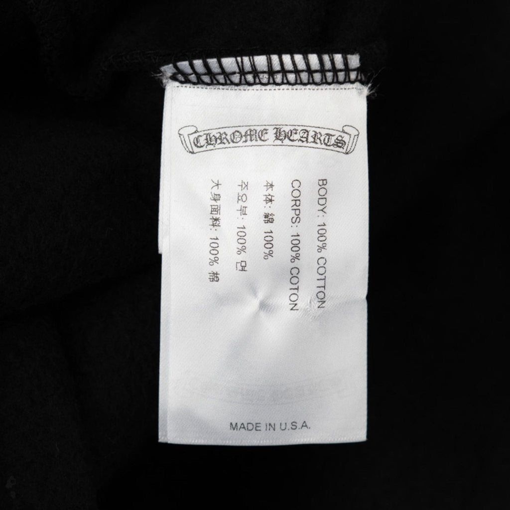 Chrome Hearts x Marina Abramovic Logo Hooded Sweatshirt Black Multi
