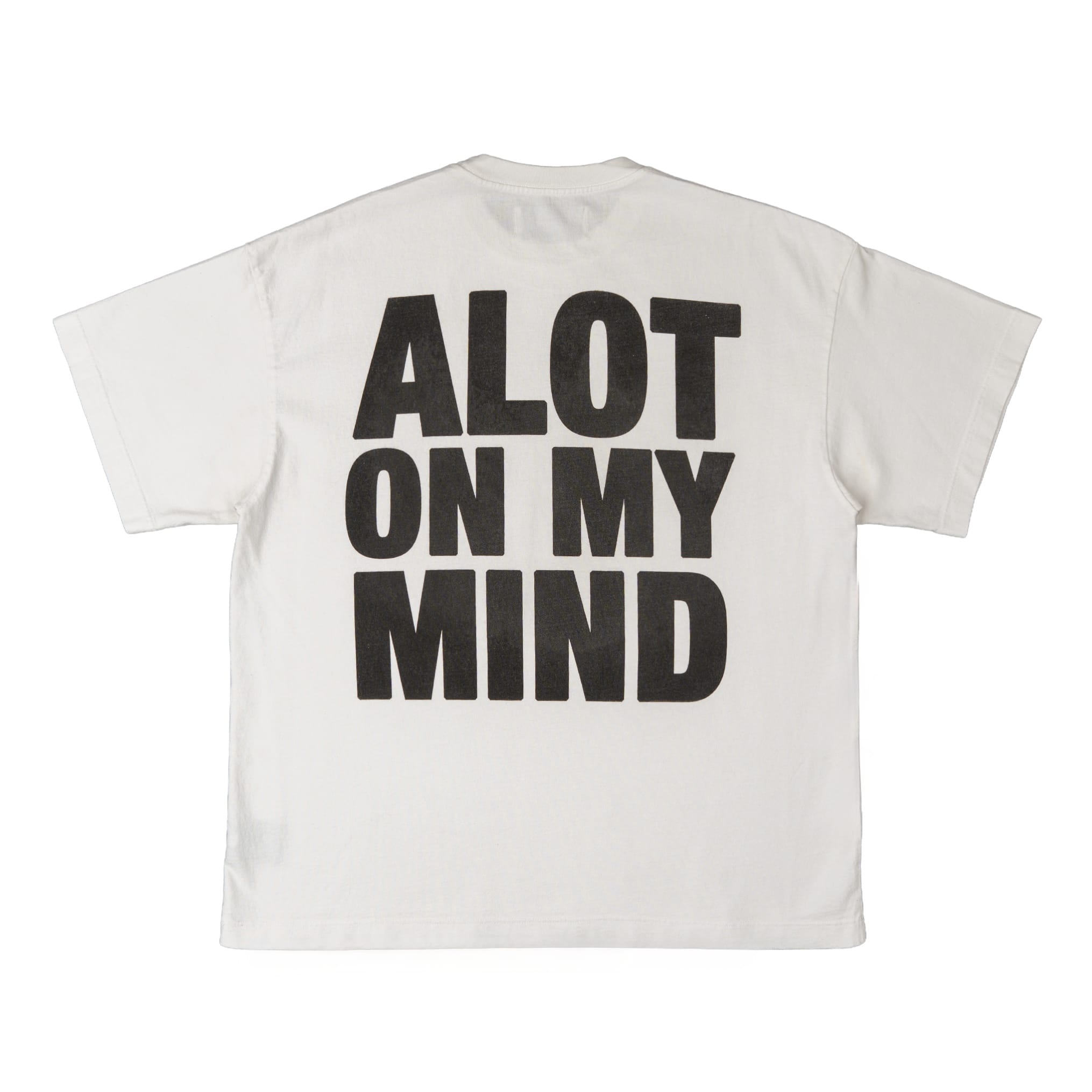 Satoshi Nakamoto A Lot On My Mind Short Sleeve Tee Shirt White Pre-Owned