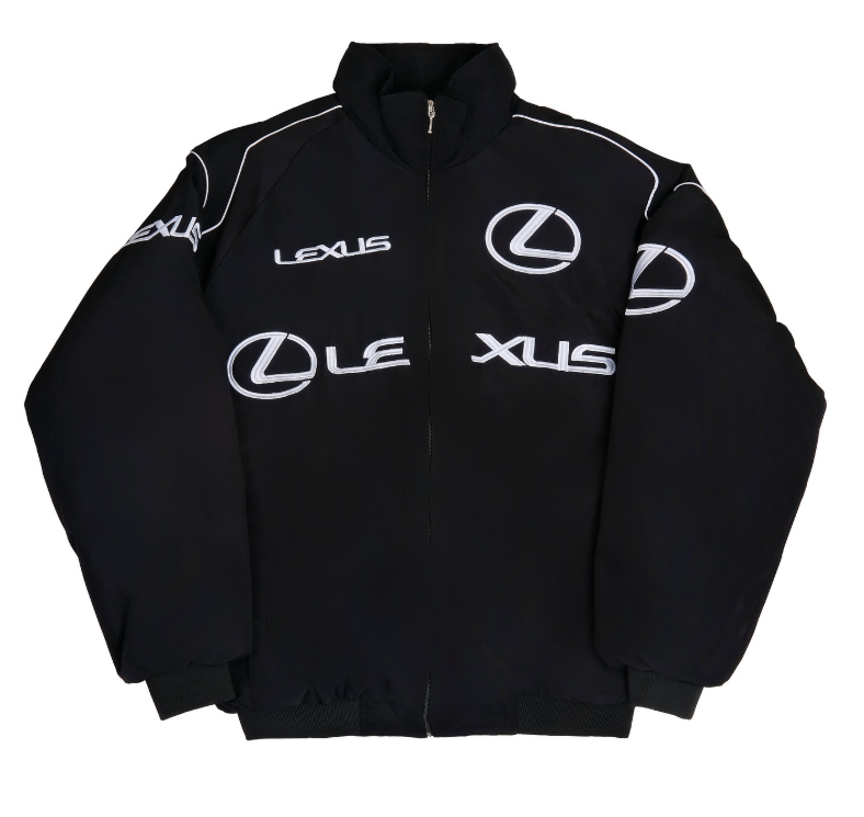 F1 Lexus Embroidered Vintage Racing Jacket