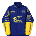 Subaru Rally Embroidered Vintage Racing Jacket Blue