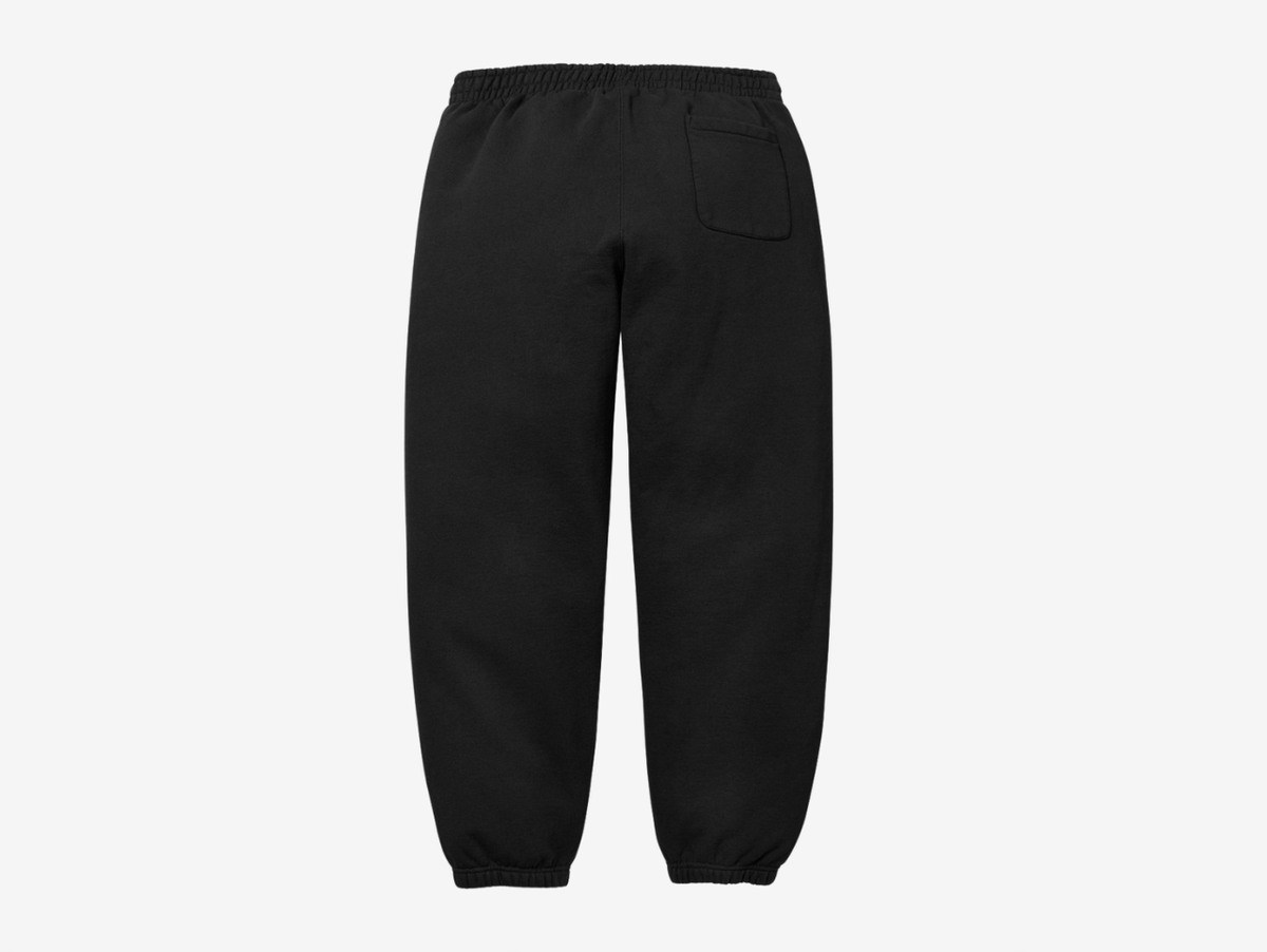Supreme Appliqué Logo Sweatpants Black