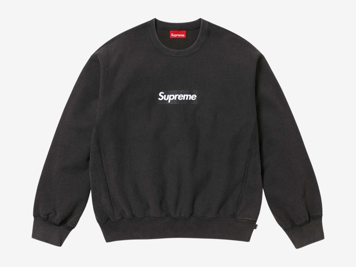 Supreme Cracked Box Logo Crewneck